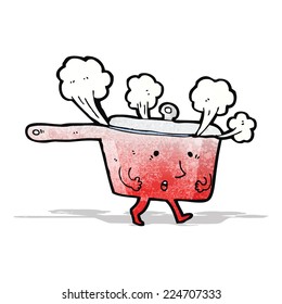 red hot pan cartoon