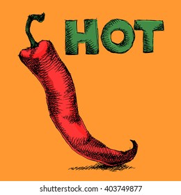Red hot pepper