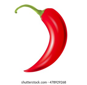 Red Hot Pepper isolated