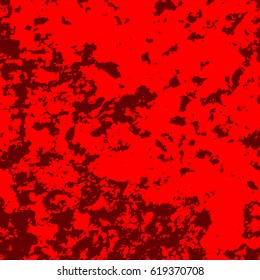 Red hot rough area on Mar planet , Lava from volcano , Background and texture
