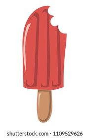 Red Ice Lolly