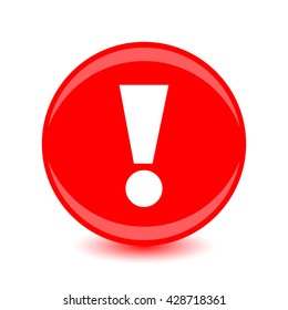 A red icon with an exclamation point