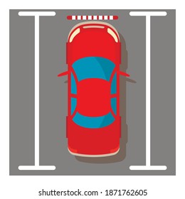 Icono del с rojo. Icométrica ilustración del icono del vector del arco с rojo para la web