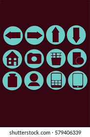 red icons