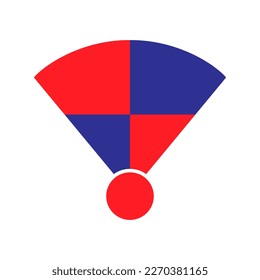 Red image on white background. Company logo design for entrepreneur and business. best icon.