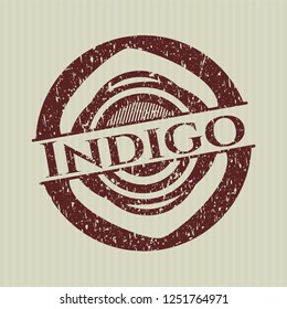 Red Indigo rubber texture