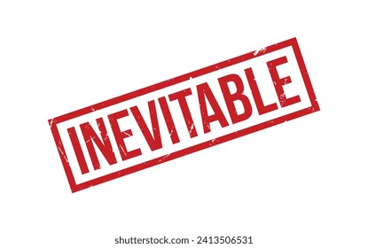 Vector de sellado de sellado de goma rojo inevitable