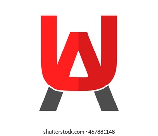 red initial typography typeface typeset logotype alphabet image vector icon