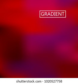 Red iridescent holographic background. Foil rainbow texture. Abstract soft pastel colors backdrop. Trendy creative vector cosmic gradient. Vibrant print illustration. Creative neon template.