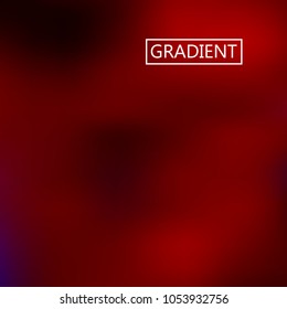 Red iridescent holographic background. Foil rainbow texture. Abstract soft pastel colors backdrop. Trendy creative vector cosmic gradient. Vibrant print illustration. Creative neon template.