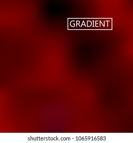 Red iridescent holographic background. Foil rainbow texture. Abstract soft pastel colors backdrop. Trendy creative vector cosmic gradient. Vibrant print illustration. Creative neon template.