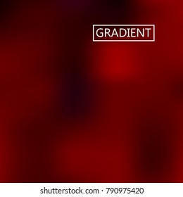 Red iridescent holographic background. Foil rainbow texture. Abstract soft pastel colors backdrop. Trendy creative vector cosmic gradient. Vibrant print illustration. Creative neon template.