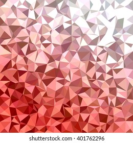 Red irregular triangle mosaic vector background design