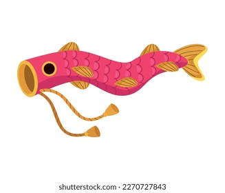 red japanese fish koi traditional icon