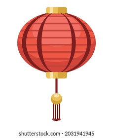 red japanese lamp hanging icon