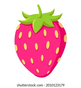 Red juicy strawberrie. Vector Patterns for fabric