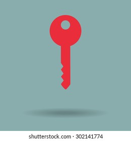 Red Key icon