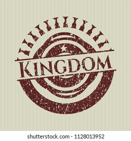 Red Kingdom rubber stamp