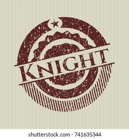 Red Knight rubber grunge texture stamp