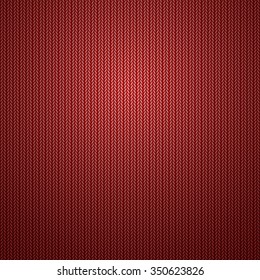 Red Knitting background
