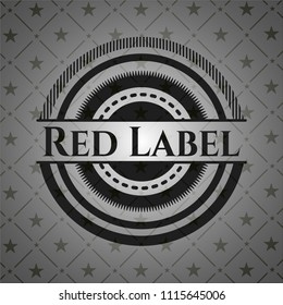                               Red Label black emblem                                           
