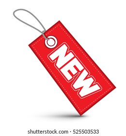 Red Label With New Title and String