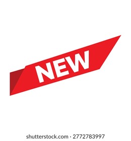 A red label with the word NEW in white text on a plain background, indicating something new or updated.