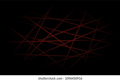 red lasers in the dark