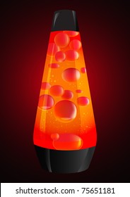 Red Lava Lamp