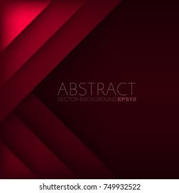 Red layer background overlap on dark space gradient colour tone abstract texture pattern background design