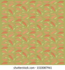 Red leaf background for natural content