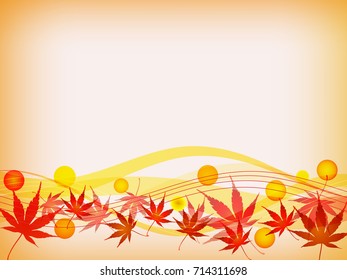 red leaves