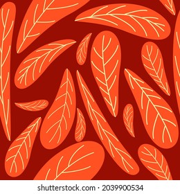 red leaves pattern autumn background foliage botanic