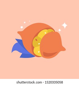 red lemon sliced into pieces