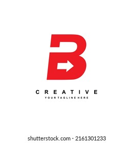 Red letter B logo design with luxury and elegant style. suitable for companies, product marketing, business labels, automotive logos, technology