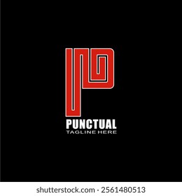 red letter P logo vector image suitable for company logo designs, electronics, counters, distros, clothing brands, books, wood shops, tools, toiletries, kitchen utensils