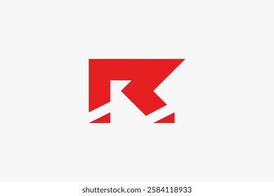 Red letter R sport bold logo