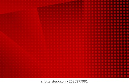 Red light abstract gradient geometric vector background design. Template for web, poster, banner and wallpaper.