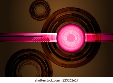 red Light Abstract Technology background for computer graphic website internet and technology. 