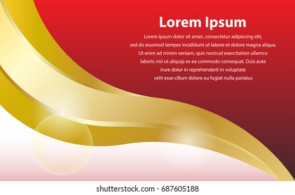 Red Light Background. Vector Eps.10