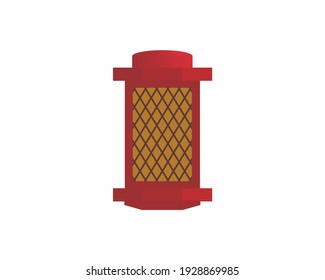 red light box graphic design