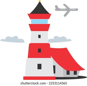 A Red Light House and Plan