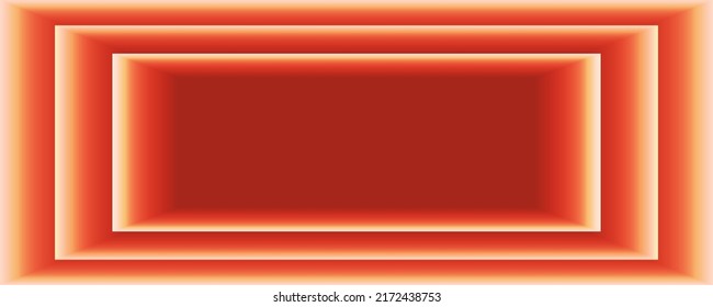 Red light illusion neon frame banner background 