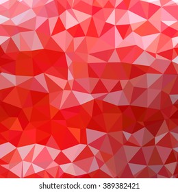 Red light polygonal background