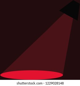 red light spotlight