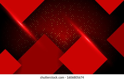 Red light with wavy mesh background