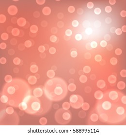 Red lights background. EPS10 vector.