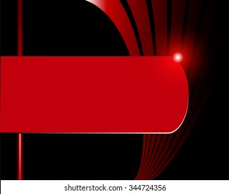 red line background vector illustration message board for text and message design modern graphic
