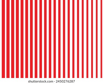 Patrón de atenuación de línea roja. Líneas negras de semitonos difuminadas aisladas sobre fondo blanco. Banda de fundido degradado para impresión de diseño. Degradado lineal. Ilustración vectorial. Archivo Eps 437.