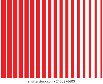 Red Line fade pattern. Faded halftone black lines isolated on white background. Degraded fades stripe for design print. Fading linear gradient. Vector illustration. Eps file 436.